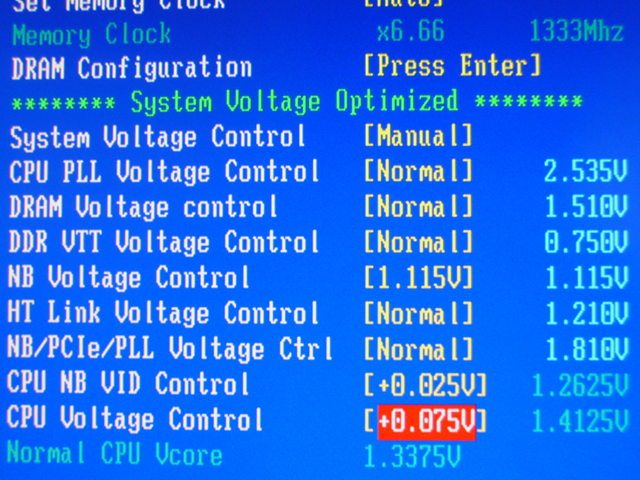 電下去就對了!推土機FX-4100 O.C. 4.8Ghz成功!