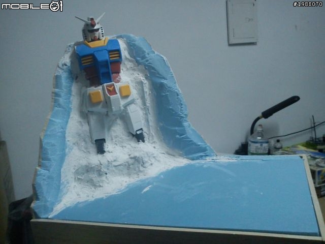 <作品分享>1/48,”Peace” 鋼彈武器盾牌場景組