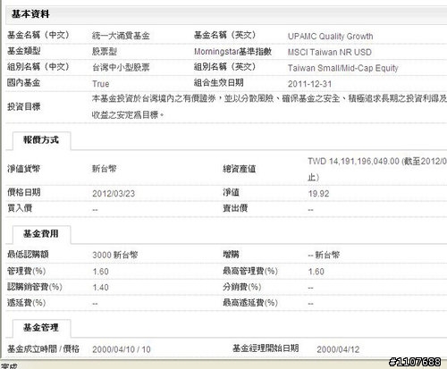淺談共同基金投資