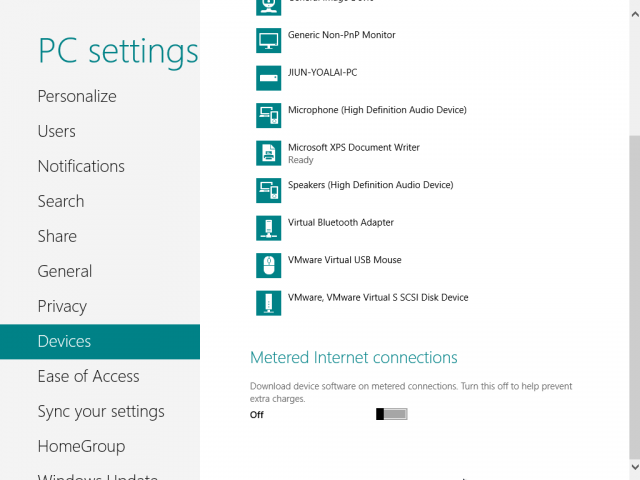 Windows 8 Consumer Preview 體驗紀錄