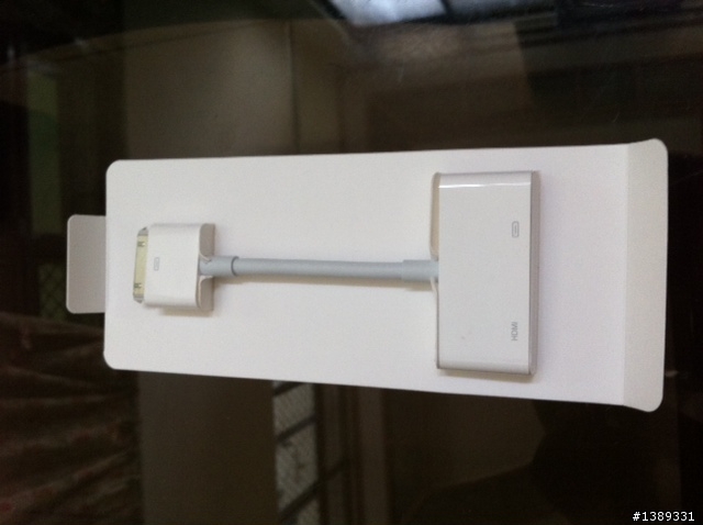 apple Digital AV adapter 2012.04 討論& 問題