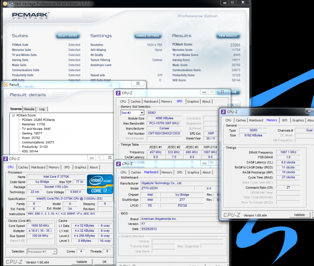 Intel最新Ivy Bridge平台 - GIGABYTE Z77X-UD3H WiFi超頻效能解析
