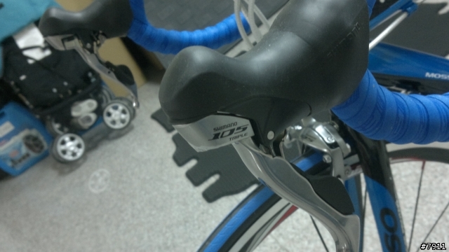 我的第一台公路車...Mosso 756 藍黑