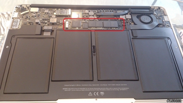 2012 apple macbook air 13'' 128G SSD DIY 自行升級 三星 256G SSD 硬碟