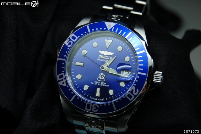 開箱NO:001 INVICTA GRAND DIVER 潛水錶 47mm大錶徑男錶 開箱