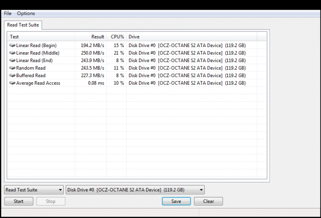 SATAII 老電腦測試 OCZ Octane 128G