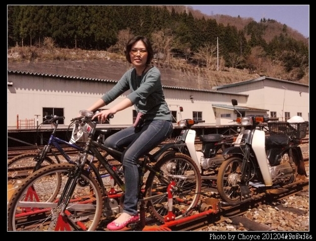 (日本) 岐阜縣 火車軌道上騎腳踏車旅行@舊神岡鐵道 奧飛驒溫泉口站