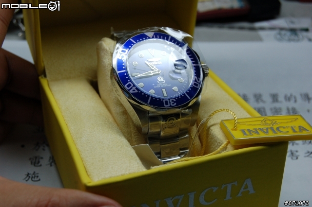 開箱NO:001 INVICTA GRAND DIVER 潛水錶 47mm大錶徑男錶 開箱