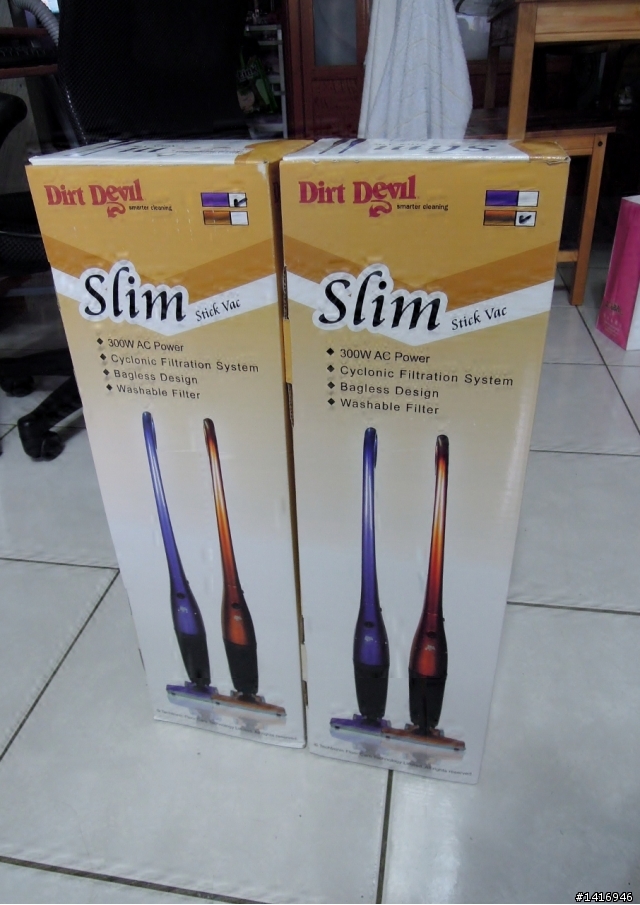 【開箱】Dirt Devil Slim 直立式吸塵器