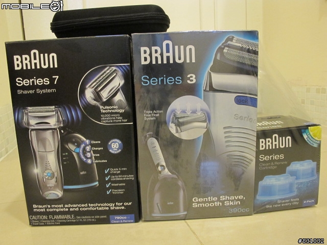 燦坤瘋館390cc氣到我之百靈牌Braun Shaver Series7 790cc-4開箱!