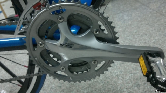 我的第一台公路車...Mosso 756 藍黑