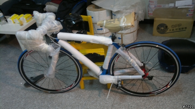 我的第一台公路車...Mosso 756 藍黑