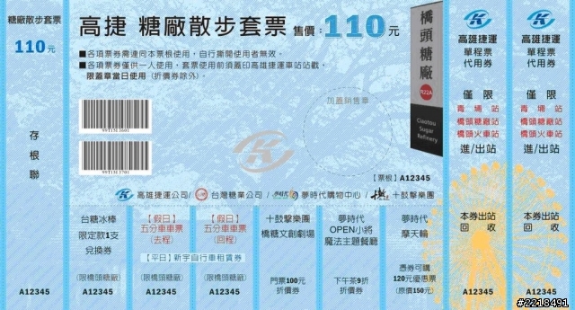 俗大碗:搭捷運逛糖廠 散步套票最划算
