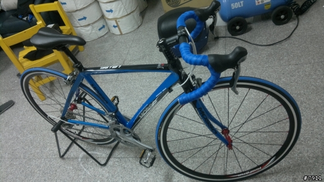 我的第一台公路車...Mosso 756 藍黑
