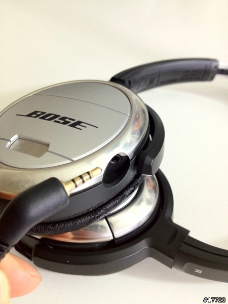 蘋果禁衛軍-iPhone 4S好朋友 助您抽離俗世的喧囂嘈雜 Bose QC3 (QuiewComfort3) 抗噪音耳機