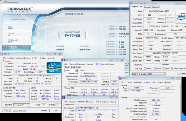 Intel最新Ivy Bridge平台 - GIGABYTE Z77X-UD3H WiFi超頻效能解析