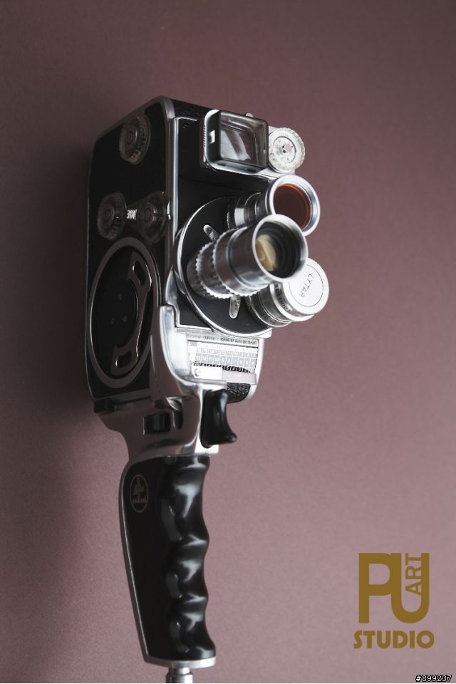 我的夢幻逸品 - 瑞士BOLEX D8L. 8釐米8MM攝影機 1959年 開箱