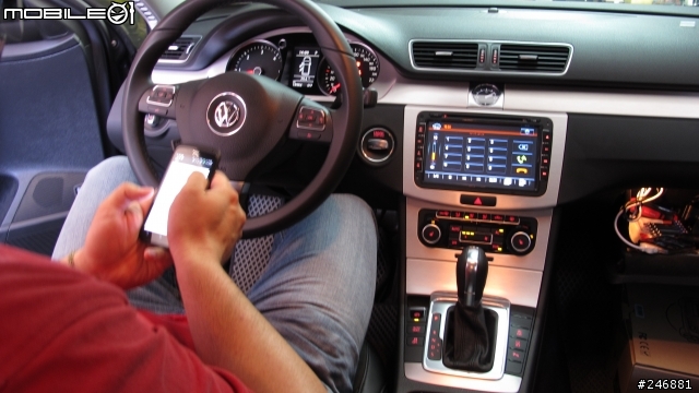 遲來的開箱~PASSAT VARIANT B7福斯專用多媒體影音系統道森八吋主機簡單開箱文