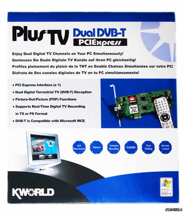 * Dual DVB-T 1次收錄放2數位頻道 * KWORLD Plus TV "VS-TVPE210R" 之挑戰1次4頻道?!