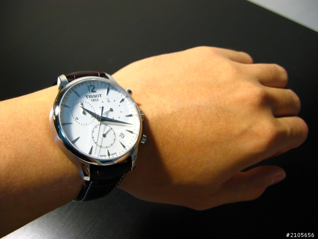 【開箱】TISSOT TRADITION 三眼計時碼錶