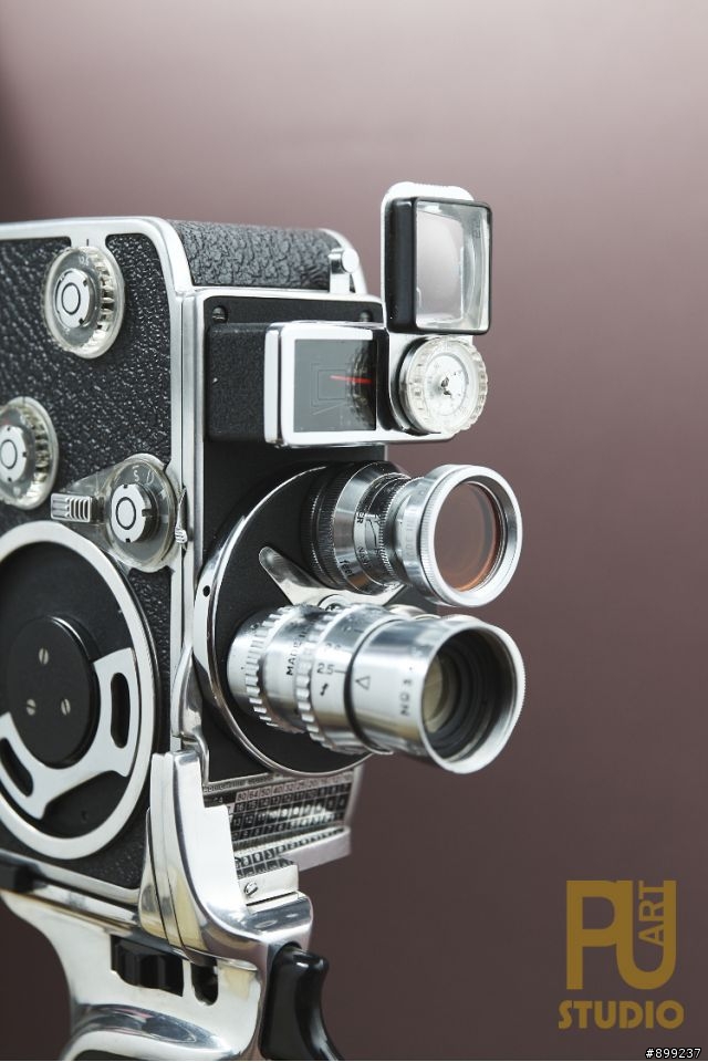 我的夢幻逸品 - 瑞士BOLEX D8L. 8釐米8MM攝影機 1959年 開箱