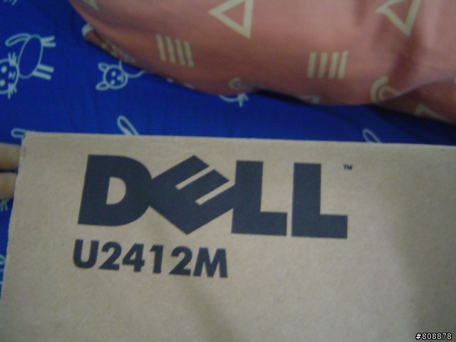 Dell U2412M與小懶熊(?)的開箱
