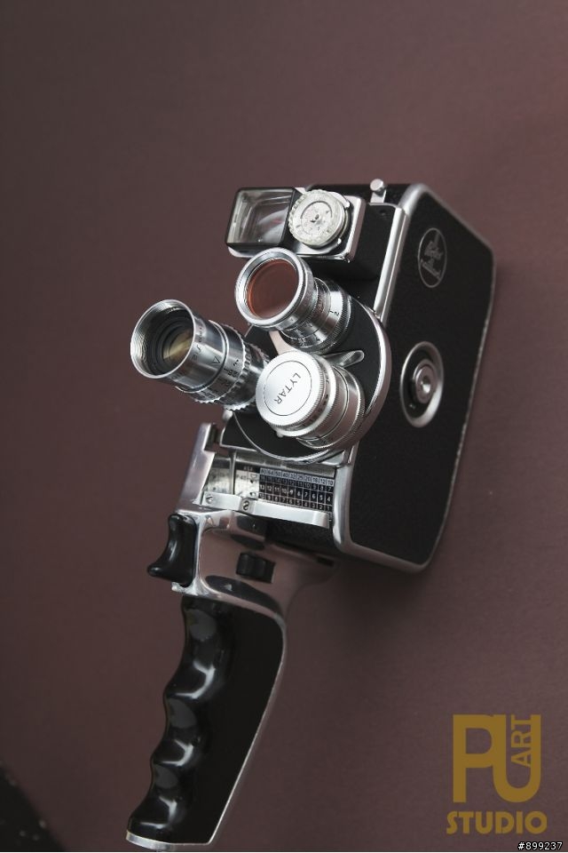 我的夢幻逸品 - 瑞士BOLEX D8L. 8釐米8MM攝影機 1959年 開箱