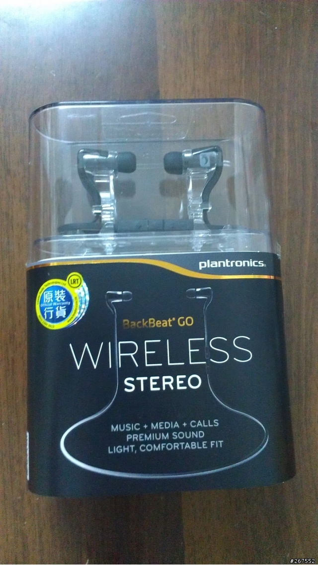(應該是)M01首發Plantronics Bakcbeat GO不專業開箱~