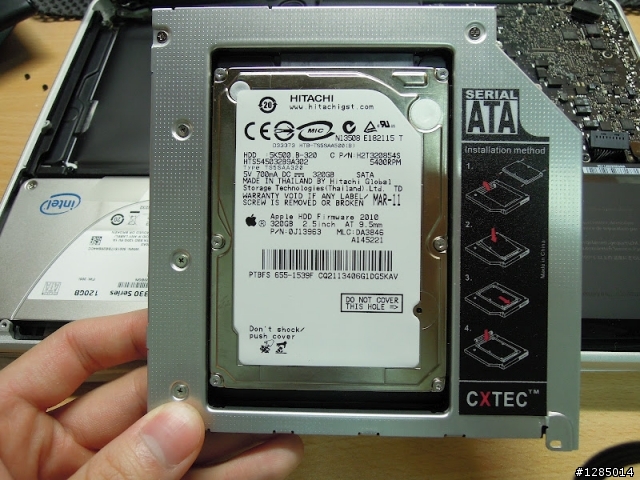 Macbook Pro 13.3 2011 Early 雙硬碟改機教學 & Intel 330 120G SSD 開箱文