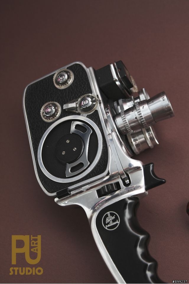 我的夢幻逸品 - 瑞士BOLEX D8L. 8釐米8MM攝影機 1959年 開箱