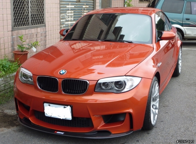 BMW 1M 亮橘開箱