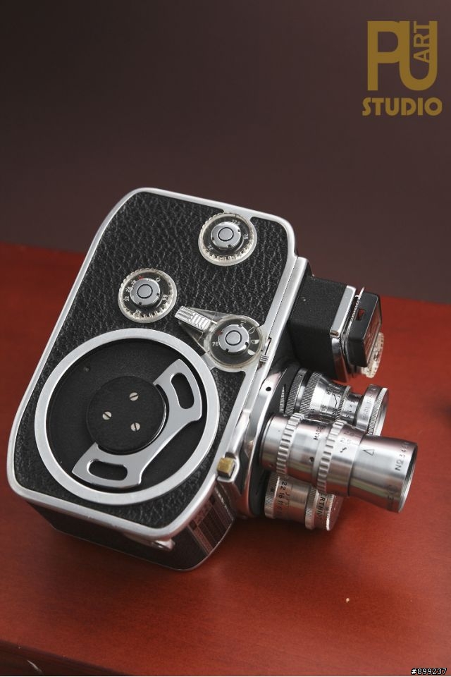 我的夢幻逸品 - 瑞士BOLEX D8L. 8釐米8MM攝影機 1959年 開箱