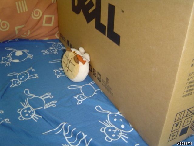 Dell U2412M與小懶熊(?)的開箱