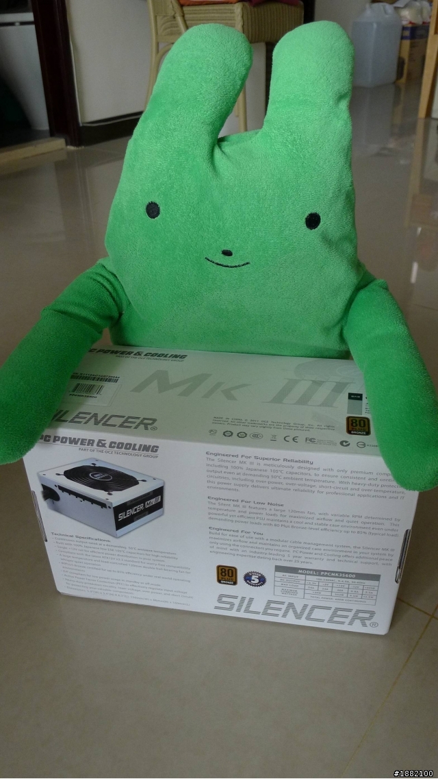 OCZ Mk III 600w 超可愛之不專業開箱體驗