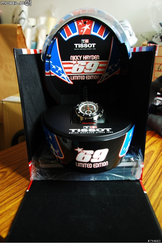 TISSOT MOTO GP 2011年 NICKY HAYDEN限量表款 簡單開箱