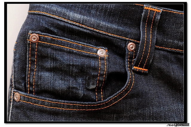 【分享】Nudie Grim Tim Organic White Knee Slim Jeans
