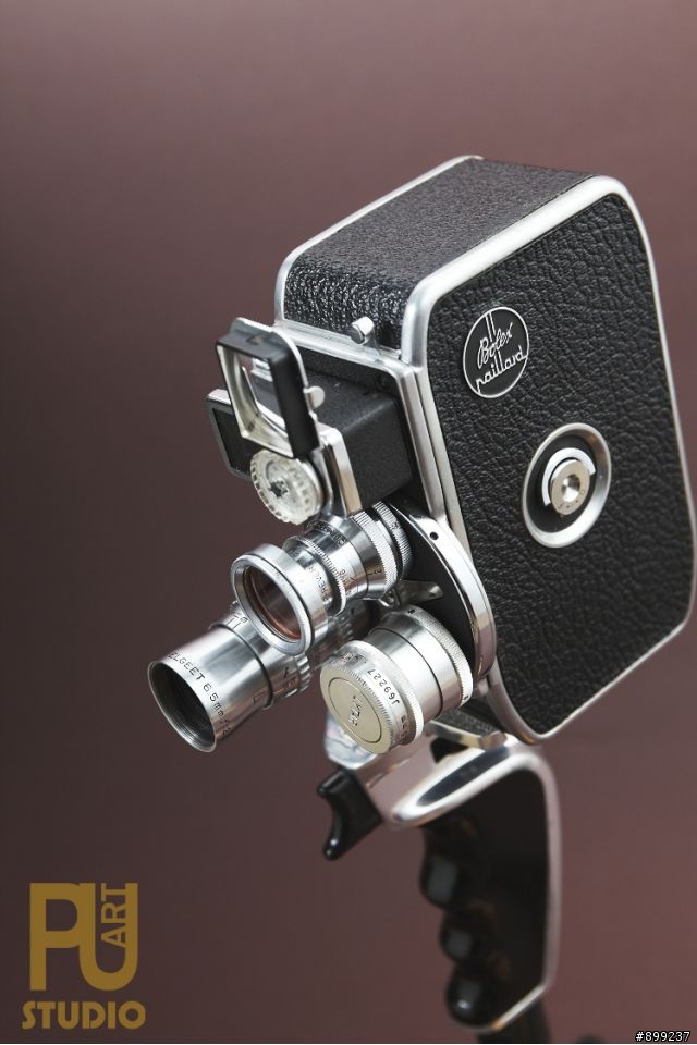 我的夢幻逸品 - 瑞士BOLEX D8L. 8釐米8MM攝影機 1959年 開箱