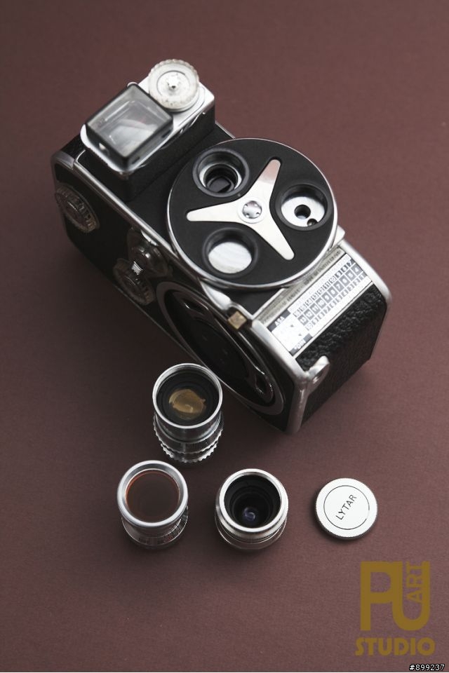 我的夢幻逸品 - 瑞士BOLEX D8L. 8釐米8MM攝影機 1959年 開箱