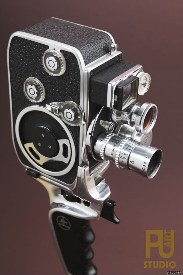 我的夢幻逸品 - 瑞士BOLEX D8L. 8釐米8MM攝影機 1959年 開箱