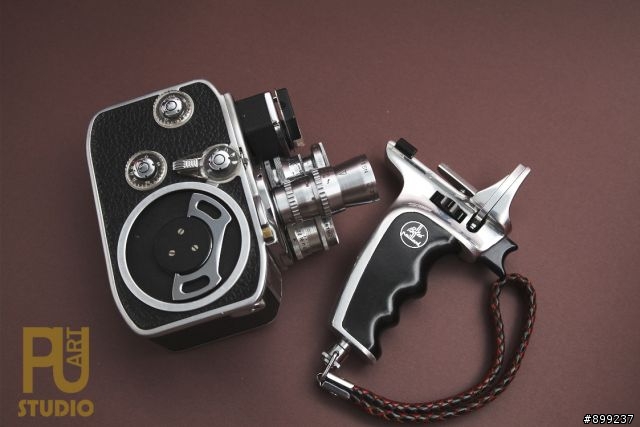 我的夢幻逸品 - 瑞士BOLEX D8L. 8釐米8MM攝影機 1959年 開箱