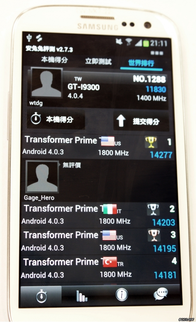 【 Samsung Galaxy SIII 實機體驗會 】