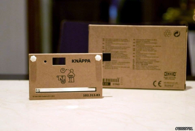 KNÄPPA---IKEA紙板相機(數位)搶先拍!
