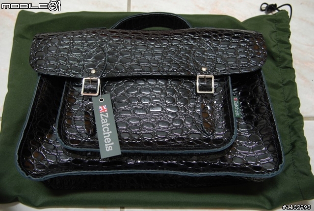 Zatchels 偽鱷皮英式書包