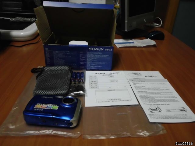 MEGXON WP52入門防水相機簡易開箱