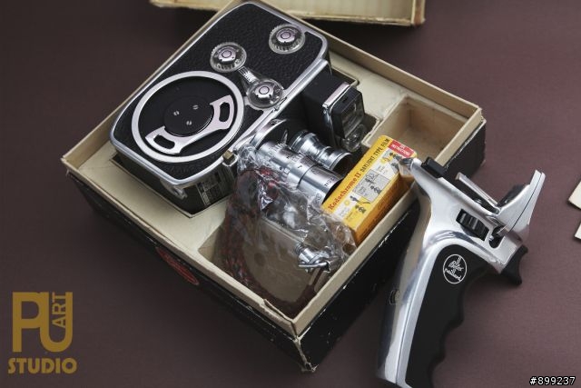 我的夢幻逸品 - 瑞士BOLEX D8L. 8釐米8MM攝影機 1959年 開箱