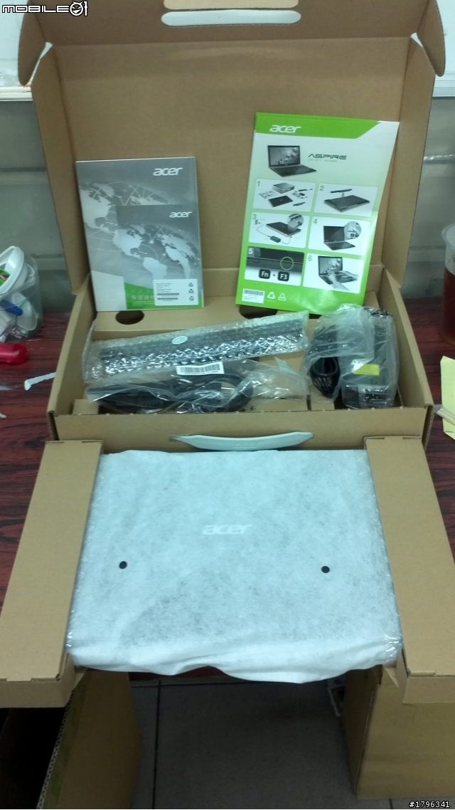 Ivy Bridge來了!acer V3-571G-73614G1TMakk01 簡單開箱