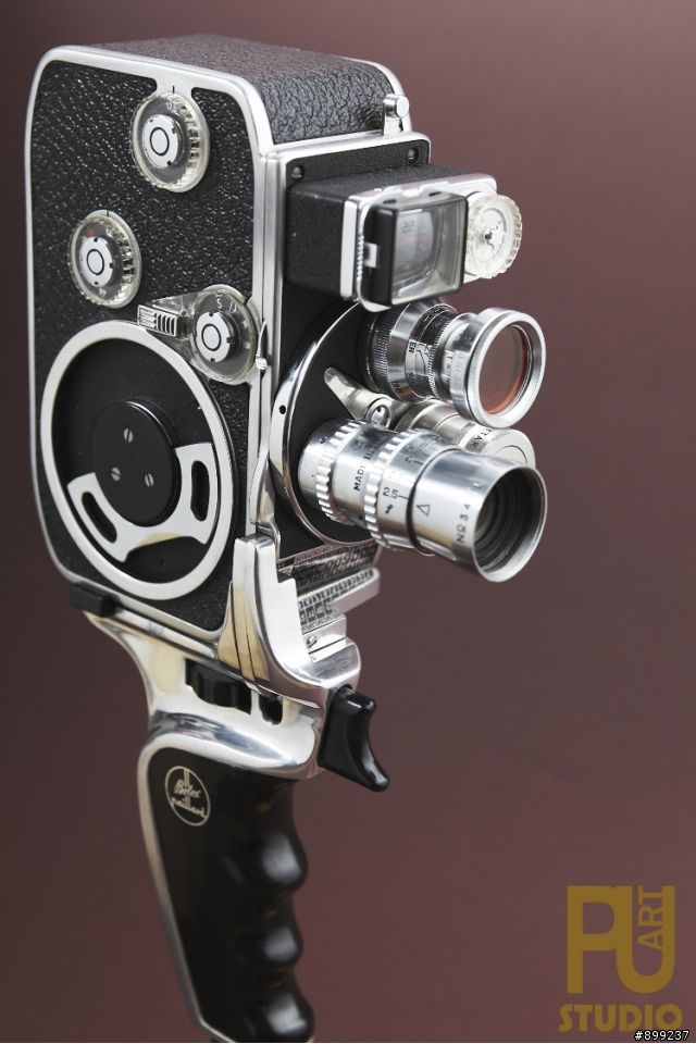 我的夢幻逸品 - 瑞士BOLEX D8L. 8釐米8MM攝影機 1959年 開箱
