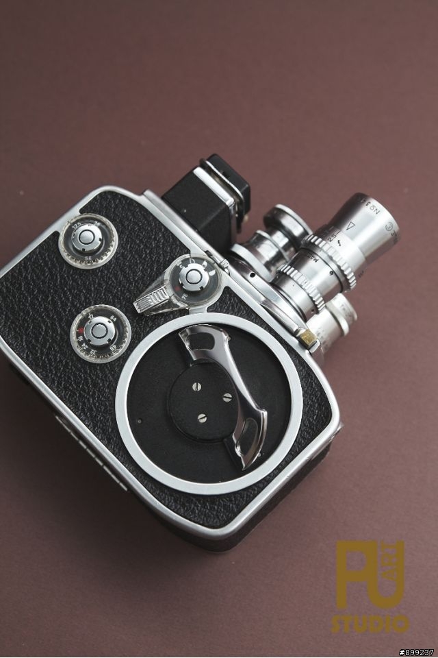 我的夢幻逸品 - 瑞士BOLEX D8L. 8釐米8MM攝影機 1959年 開箱