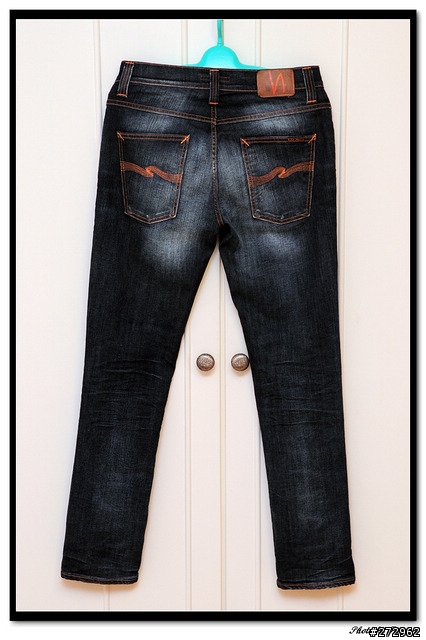 【分享】Nudie Grim Tim Organic White Knee Slim Jeans