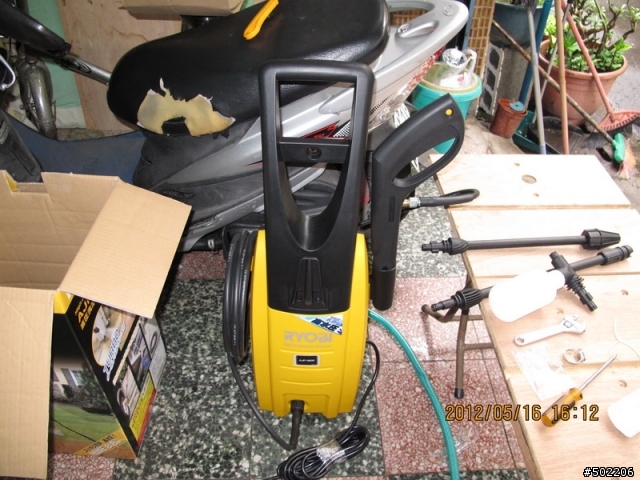 高壓清洗機 - 日本 利優比 RYOBI AJP - 1600 - 開箱